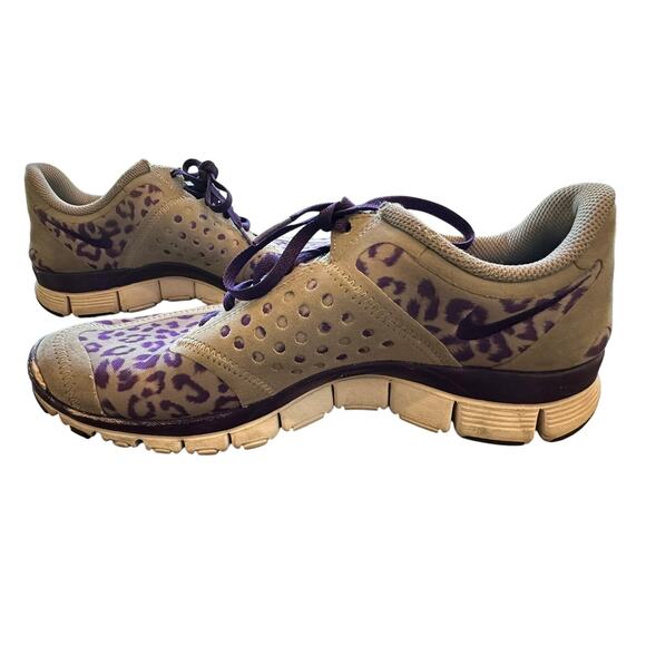 🖤Host Pick! Nike sneakers purple cheetah! 4 for $20 - Picture 8 of 14